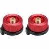 Dontodent 2 Connexion De Réchaud De Camping Adaptateur De Gaz De Camping Adaptateur De Bouteille De Gaz Connexion De Réchaud Pour Réchaud De Camping Brûleur Réchaud (Rouge) -Pas Cher Réchaud Boutique 63740549 1