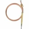 SINCèREETALI Chauffage De Remplacement De Brûleur à Gaz Thermocouple à Gaz Universel Cuisinière à Gaz Thermocouple Adaptateur De Thermocouple Avec écrous Set Accessoires De Chauffage à Gaz Pour Barbecue