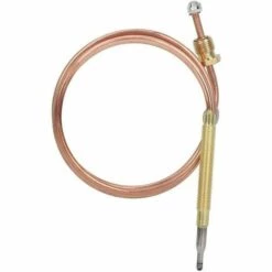 SINCèREETALI Chauffage De Remplacement De Brûleur à Gaz Thermocouple à Gaz Universel Cuisinière à Gaz Thermocouple Adaptateur De Thermocouple Avec écrous Set Accessoires De Chauffage à Gaz Pour Barbecue