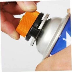 SINCèREETALI Poêle Camping Adaptateur Gaz Conversion Tête Adaptateur Pour Canister Butane Vis Cartouche De Gaz Adaptateur Piston, équipement Extérieur -Pas Cher Réchaud Boutique 63818586 3