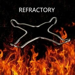 SINCèREETALI 2pcs Réducteurs De Gaz Support Wok Gaz Anneau Wok Cuisinière à Gaz Support Anneau à Gaz Pour Cuisinière Convient Support D'Anneau De Wok Pour Cafetière Cuisinière à Gaz Cuisine 14 * 14 Cm -Pas Cher Réchaud Boutique 63818739 3