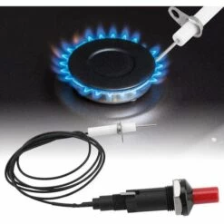 MEZHENG Allumage Piézo Électrique, Allumeur Piézo, Allumeur à Bouton Poussoir, Professionnel PP Plastique Allumeur Piezo D'Étincelle Avec 1 M Câble Pour Foyer Au Gaz, Allumeur, Briquet Cuisine En Céramique 11 MEZHENG Allumage Piézo Électrique, Allumeur Piézo, Allumeur à Bouton Poussoir, Professionnel PP Plastique Allumeur Piezo D'Étincelle Avec 1 M Câble Pour Foyer Au Gaz, Allumeur, Briquet Cuisine En Céramique -Pas Cher Réchaud Boutique 63891510 5