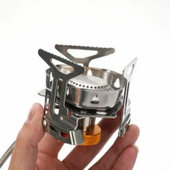BENOBBY KIDS échaud De Camping à Gaz， Pliable Anti-vent Avec Allumage Piézoélectrique Réchaud Randonnée Brûleur Camping -Pas Cher Réchaud Boutique 63939512 4