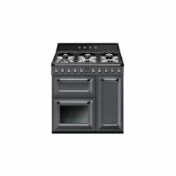 Piano De Cuisson Smeg VICTORIA GAZ 90CM GRIS ARDOISE TR93GR