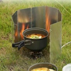 Dontodent Pare-Vent Pliable Rechaud 10 Pièces, Pare-Vent De Camping Pour Le Camping Et La Randonnée,Superma -Pas Cher Réchaud Boutique 64104073 4