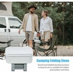 Ensoleillé Réchaud à Alcool Solide Pliable Portable De Camping En Plein Air -Pas Cher Réchaud Boutique 64116542 4