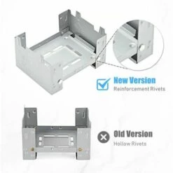 Ensoleillé Réchaud à Alcool Solide Pliable Portable De Camping En Plein Air -Pas Cher Réchaud Boutique 64116542 5