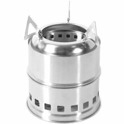 ARC-EN-CIéL Réchaud De Camping Pliable Petit Poêle Portable En Acier Inoxydable Pour Barbecue Randonnée Camping Pique-Nique -Arcenciél