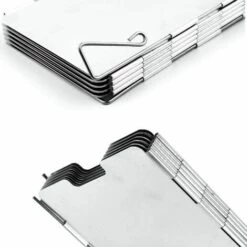 ARC-EN-CIéL Pare-Vent Pliable En Alliage D'aluminium, 10 Assiettes Pare-Vent De Camping Portable Réchaud De Camping, Cuisinière à Gaz Etc -Arcenciél 9 ARC-EN-CIéL Pare-Vent Pliable En Alliage D'aluminium, 10 Assiettes Pare-Vent De Camping Portable Réchaud De Camping, Cuisinière à Gaz Etc -Arcenciél -Pas Cher Réchaud Boutique 64126305 3