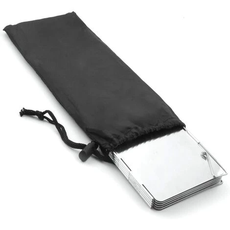 ARC-EN-CIéL Pare-Vent Pliable En Alliage D'aluminium, 10 Assiettes Pare-Vent De Camping Portable Réchaud De Camping, Cuisinière à Gaz Etc -Arcenciél 6 ARC-EN-CIéL Pare-Vent Pliable En Alliage D'aluminium, 10 Assiettes Pare-Vent De Camping Portable Réchaud De Camping, Cuisinière à Gaz Etc -Arcenciél – Image 4