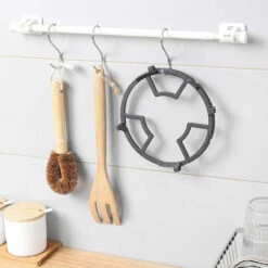 SLBRILLèRE Support Pour Cuisine Et Camping, Support De Casserole Moka Pour Cuisinière à Gaz, Support Antidérapant En Fonte Pour Four à Four à 4 Griffes Et 5 Griffes -Pas Cher Réchaud Boutique 64137559 5