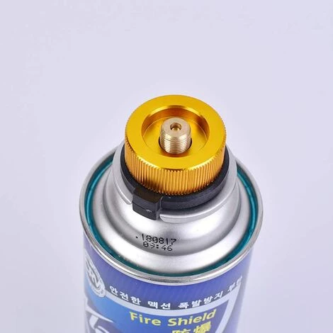 EAUDACè 2 Pcs Adaptateur De Bouteille De Gaz De Camping Adaptateur Gaz Conversion Tête Adaptateur Connecteur De Buse Rechaud De Gaz Valve Adaptateur Pour Bidon En Butane à Visser Sur La 6 EAUDACè 2 Pcs Adaptateur De Bouteille De Gaz De Camping Adaptateur Gaz Conversion Tête Adaptateur Connecteur De Buse Rechaud De Gaz Valve Adaptateur Pour Bidon En Butane à Visser Sur La – Image 4