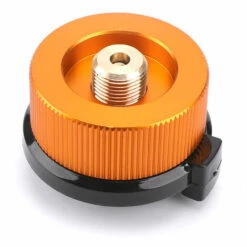 FOZIY Adaptateur De Poêle De Camping Adaptateur De Tête De Conversion De Gaz Pour La Cartouche De Cartouche De Cartouche De Cartouche Adaptateur De Piston Poêle à Dos De Randonnée Or，Fonepro