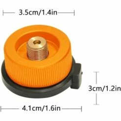 FOZIY Adaptateur De Poêle De Camping Adaptateur De Tête De Conversion De Gaz Pour La Cartouche De Cartouche De Cartouche De Cartouche Adaptateur De Piston Poêle à Dos De Randonnée Or，Fonepro -Pas Cher Réchaud Boutique 64171569 3