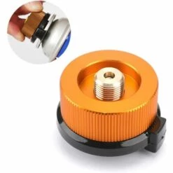 FOZIY Adaptateur De Poêle De Camping Adaptateur De Tête De Conversion De Gaz Pour La Cartouche De Cartouche De Cartouche De Cartouche Adaptateur De Piston Poêle à Dos De Randonnée Or，Fonepro -Pas Cher Réchaud Boutique 64171569 4
