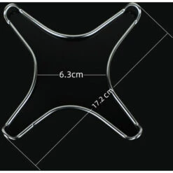 MERéTéET Lot De 2 Réducteurs à Gaz En Acier Inoxydable Pour Plaque De Cuisson à Gaz, Dessous De Plat, Wok, Cuisinière à Gaz, Cuisinière à Gaz, Dessous De Plat, Support Pour Cafetière，KoleZy -Pas Cher Réchaud Boutique 64502775 2
