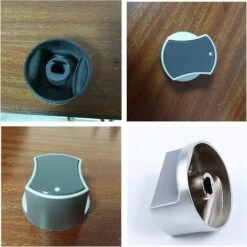 MERéTéET Bouton Plaque De Cuisson Bouton De Commande Universel Cuisine Cuisinière Poignée Lock Bouton Rotatif Universel Locks Bouton De Gaz，pour Cuisine Cuisinière Réchaud à Gaz Four De Cuisson 4 Pcs 8mm Noir，KoleZy -Pas Cher Réchaud Boutique 64566123 5