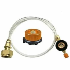 DONTODENT Adaptateur De Réservoir De Gaz Ensemble De Tuyaux Connexion Cartouche De Gaz Pour Adaptateur De Réchaud De Camping