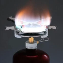 SLBRILLèRE Réchaud De Camping Portable à Gaz - Mini Réchaud Coupe-vent - Réchaud D'extérieur Avec Sac De Rangement Pour Réchaud - Pour Randonnée, Pique-nique, Barbecue -Pas Cher Réchaud Boutique 65032287 3