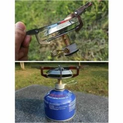 Réchaud à Gaz De Camping Portable, Cuisinière à Gaz Pour Le Camping Ou Les Festivals, Allumage Manuel Accessoires S'arêern -Pas Cher Réchaud Boutique 65357619 4