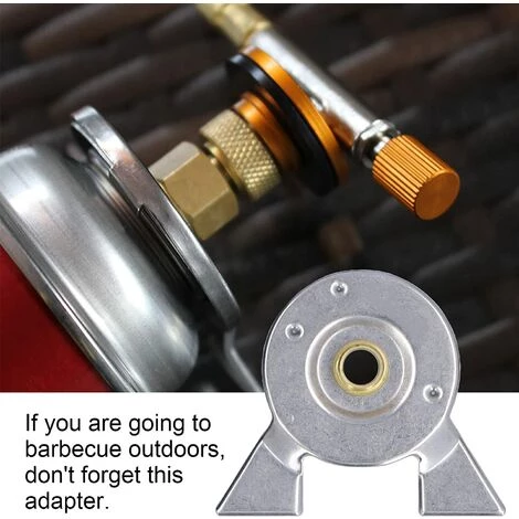 JUNJUN Adaptateur De Mini Réchaud De Camping Pour Connecteur De Réservoir De Gaz Pour La Conversion De Réservoirs De Gaz Plats En Réservoirs De Gaz Longs 5 JUNJUN Adaptateur De Mini Réchaud De Camping Pour Connecteur De Réservoir De Gaz Pour La Conversion De Réservoirs De Gaz Plats En Réservoirs De Gaz Longs – Image 3