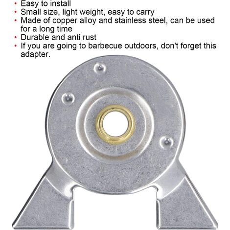 JUNJUN Adaptateur De Mini Réchaud De Camping Pour Connecteur De Réservoir De Gaz Pour La Conversion De Réservoirs De Gaz Plats En Réservoirs De Gaz Longs 7 JUNJUN Adaptateur De Mini Réchaud De Camping Pour Connecteur De Réservoir De Gaz Pour La Conversion De Réservoirs De Gaz Plats En Réservoirs De Gaz Longs – Image 5