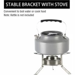 OSQI Réchaud à Alcool De Camping Portable Pour Camping, Randonnée, Outdoor, Pique-Nique -Pas Cher Réchaud Boutique 65500593 4