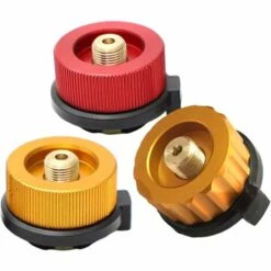 OSQI Extérieur Camping Cuisinière à Gaz Adaptateur Connecteur En D'aluminium Ustensiles De Cuisine Gaz Outil Réservoir Four à Gaz