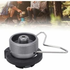 OSQI Adaptateur De Cuisinière à Gaz Pour Gril De Camping, Support Stable En Alliage D'aluminium Portable Avec Fonction D'arrêt Automatique Pour Les Activités De Plein Air -Pas Cher Réchaud Boutique 65502005 4