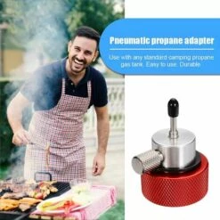 OSQI Adaptateur De Recharge De Propane Airsoft - Compact Et Léger - Convertisseur De Recharge Pour Réservoir De Gaz Propane Standard. -Pas Cher Réchaud Boutique 65502037 5