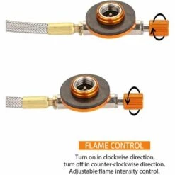 OSQI Réchaud De Camping à Gaz, Brûleur De Camping, Réchaud D'extérieur Pliable Ultraléger, Coupe-vent Et Avec Allumage Piezo Pour La Randonnée, Les Festivals, Les Pique-niques 10 OSQI Réchaud De Camping à Gaz, Brûleur De Camping, Réchaud D'extérieur Pliable Ultraléger, Coupe-vent Et Avec Allumage Piezo Pour La Randonnée, Les Festivals, Les Pique-niques -Pas Cher Réchaud Boutique 65502077 4