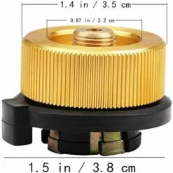 OSQI 3 Pièces Connecteur De Cuisinière à Gaz Extérieur, Adaptateur De Bouteille De Gaz De Camping Adaptateur De Tête De Conversion De Gaz Connecteur De Buse Adaptateur De Soupape De Cuisinière à Gaz -Pas Cher Réchaud Boutique 65502478 3