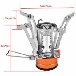 OSQI Réchaud à Gaz De Camping Mini Brûleur De Réchaud à Gaz Léger Portable Pour La Randonnée De Pique-nique De Camping En Plein Air -Pas Cher Réchaud Boutique 65502552 5