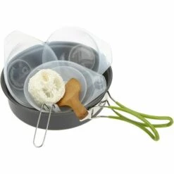 OSQI Ustensiles De Cuisine De Camping, Ensemble De Cuisine Portable Multifonctionnel Pour 2 à 3 Personnes Pour Le Camping En Plein Air, La Randonnée, Le Pique-nique 9 OSQI Ustensiles De Cuisine De Camping, Ensemble De Cuisine Portable Multifonctionnel Pour 2 à 3 Personnes Pour Le Camping En Plein Air, La Randonnée, Le Pique-nique -Pas Cher Réchaud Boutique 65506675 3