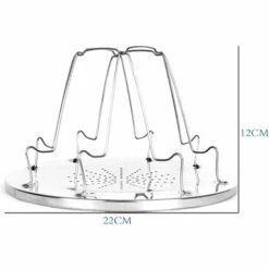 OSQI 4 Tranches Pliantes Grille-pain Camping Pain Toast Plateau Pliable Cuisson Grille-pain Pour Camping En Plein Air Cuisinière à Gaz -Pas Cher Réchaud Boutique 65506845 2
