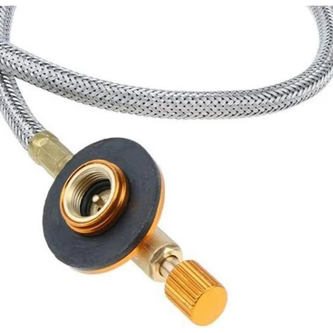 READCLY-Adaptateur De Tuyau De Bouteille De Propane Connecteur De Réservoir De Propane Remplacement Du Convertisseur De Réservoir De Gaz Pour Le Camping En Plein Air (Norme Allemande) 6 READCLY-Adaptateur De Tuyau De Bouteille De Propane Connecteur De Réservoir De Propane Remplacement Du Convertisseur De Réservoir De Gaz Pour Le Camping En Plein Air (Norme Allemande) – Image 4