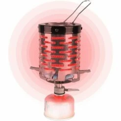 READCLY-Portable Réchaud De Chauffage Pour Réchaud De Camping,adaptateur Pour Appareil De Chauffage De Réchaud En Plein Air Randonnée Pédestre Itinérante Barbecue Et Brûleur De Réchaud à Gaz Butane.