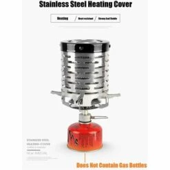 READCLY-Portable Réchaud De Chauffage Pour Réchaud De Camping,adaptateur Pour Appareil De Chauffage De Réchaud En Plein Air Randonnée Pédestre Itinérante Barbecue Et Brûleur De Réchaud à Gaz Butane. -Pas Cher Réchaud Boutique 65599529 3