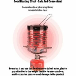 READCLY-Portable Réchaud De Chauffage Pour Réchaud De Camping,adaptateur Pour Appareil De Chauffage De Réchaud En Plein Air Randonnée Pédestre Itinérante Barbecue Et Brûleur De Réchaud à Gaz Butane. -Pas Cher Réchaud Boutique 65599529 4
