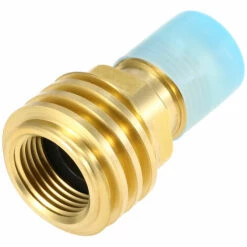 TANCYCO Adaptateur De Réservoir De Propane En Laiton Massif Vanne De Régulation Réservoir POL De Sécurité Converti En QCC1/Type1 11 TANCYCO Adaptateur De Réservoir De Propane En Laiton Massif Vanne De Régulation Réservoir POL De Sécurité Converti En QCC1/Type1 -Pas Cher Réchaud Boutique 65679795 5