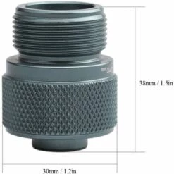 TANCYCO Adaptateur De Réchaud à Gaz De Camping Convertisseur Cartouche De Valve Lindal En Réservoir De Propane Vert 1L Ou Torche De Soudage Gaz MAPP
