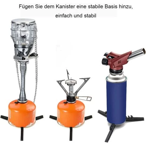 HABIENTôT Support De Réservoir De Gaz Réchaud à Gaz Stand Pliable Cartouche Canister Support Trépied Multi-usages Portable Pour Camping 1 Pièce Oi-FRIS 6 HABIENTôT Support De Réservoir De Gaz Réchaud à Gaz Stand Pliable Cartouche Canister Support Trépied Multi-usages Portable Pour Camping 1 Pièce Oi-FRIS – Image 4