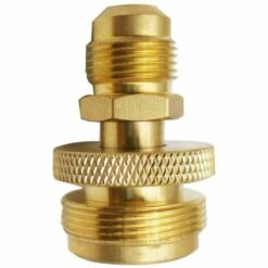 LIFCAUSAL Régulateur De Réservoirs De Propane De 0,5 Kg Connexion De L'adaptateur De Bidon De Propane En Métal Convertir En Filetage évasé Mâle 3/8" (5/8" 18UNF) Pour Barbecue De Camping Portable En Plein Air 10 LIFCAUSAL Régulateur De Réservoirs De Propane De 0,5 Kg Connexion De L'adaptateur De Bidon De Propane En Métal Convertir En Filetage évasé Mâle 3/8" (5/8" 18UNF) Pour Barbecue De Camping Portable En Plein Air -Pas Cher Réchaud Boutique 65755665 4