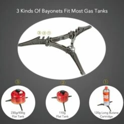 LIFCAUSAL Support De Réservoir De Gaz Plat Pliable Support De Cartouche De Bouteille Longue Support De Cartouche De Gaz De Trépied 11 LIFCAUSAL Support De Réservoir De Gaz Plat Pliable Support De Cartouche De Bouteille Longue Support De Cartouche De Gaz De Trépied -Pas Cher Réchaud Boutique 65755825 5