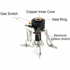 LITZEE Mini Réchauds De Camping Pliants Réchaud à Gaz Extérieur Four Portable Cuisson Pique-nique Réchauds Fendus Cuisinière Brûleurs Cuisson Pique-nique Réchaud à Gaz -Pas Cher Réchaud Boutique 65812949 4