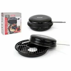 BRICOMARTEAU Barbecue Portable Algon Noir (Ø 30 Cm)