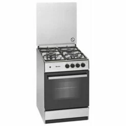 BRICOMARTEAU Cuisinière à Gaz Meireles G540 DV 55 Cm Acier Inoxydable (3 Feux à Gaz)