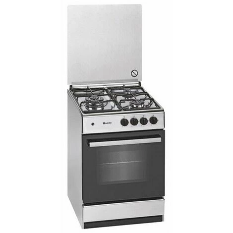 BRICOMARTEAU Cuisinière à Gaz Meireles G540 DV 55 Cm Acier Inoxydable (3 Feux à Gaz) 3 BRICOMARTEAU Cuisinière à Gaz Meireles G540 DV 55 Cm Acier Inoxydable (3 Feux à Gaz)