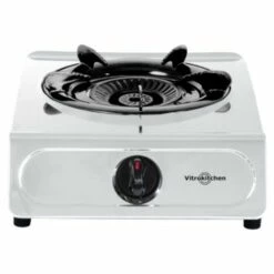 BRICOMARTEAU Réchaud à Gaz Vitrokitchen 160IB Acier Inoxydable