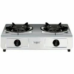 BRICOMARTEAU Réchaud à Gaz Vitrokitchen 260IB (2 Feux à Gaz)